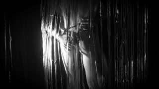 This french newbie dancer has to have sex and suck her boss dick for the show in public at Paris