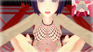 Naruto - Futa Konan and Futa Anko - Male taker POV [Hentai Animation]