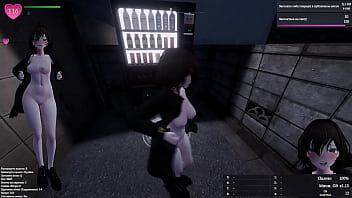 She loves to engage in exhibitionism in a residential area