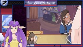 Avatar the last Airbender Four Elements Trainer Bonus 3 Nami blowjob