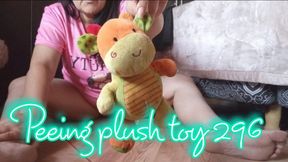 Peeing plush toy 296