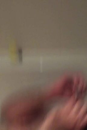 Under water face standing