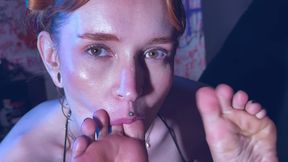 wanna suck this pretty toes?