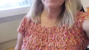 Office Secretary Gets Fingered and Masturbates Solo