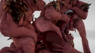 Hot Black Girl x Orcs 3D