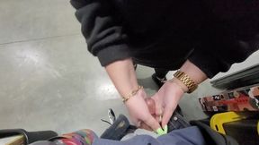 Public Storage Handjob