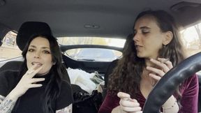 ashtray joi with two hot dommes