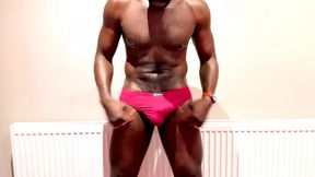 This time, it is all about oiling up my body!