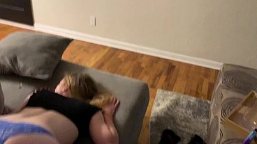 Sexxy Sluty skinny girl takes cum inside pussy pregnant