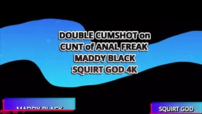 Squirting PAWG Sara Diamante gets double vaginal gangbanged and makes her squirt