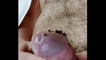 Pastelito destrozado con el pene