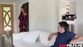 Hot 3some sex lessons with sexy Milf Reena Sky
