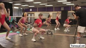 Intructor Caught Ts Dancer Fucking Fellow Dancer