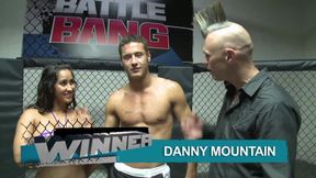 Busty babe Isis Love rides Danny Mountain's big white cock