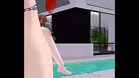 Sultry Foursome Fun Featuring Souls, Vivi, Amber Jasper in 3D Heat