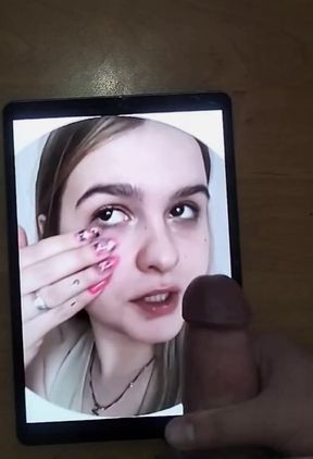 Cute Insta girl cum