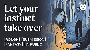 Werewolf fucks me hard under the full moon | Biting, scratching, and animal instinct | Dominated and filled by his cock | ASMR Roleplay