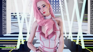 [MMD] Lee Hyo Ri - U Go Girl Seraphine Sexy Kpop Dance League of Legends Uncensored Hentai 4K 60FPS
