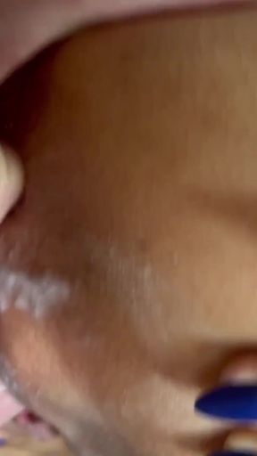 I find my foreign neighbor masturbating to my photo, and I decide to lend him a hand, explata in my pussy   Clip 3