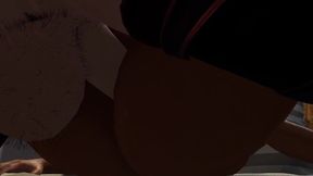 Black Ladyboy gets Futa dickgirl’s huge missionary fuck in 3D hentai