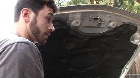asian leilani li car trouble !