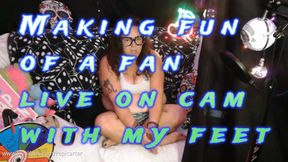 POV: You Tried To Impress Goddess Kepi… So I’m Embarrassing You With My Feet On Live Cam 🤭👠