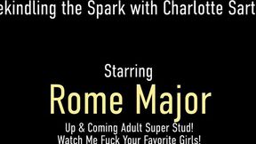 Shaved sex with explosive Charlotte Sartre from Rome Major