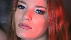 hunter bryce is a gorgeous brunette, with very long hair, that actually covers her...