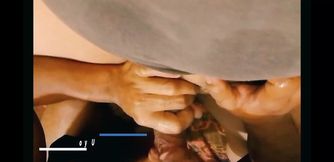Daddy sucking my dick