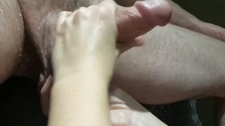 Hot MILF Sensual Handjob with Facial Finish