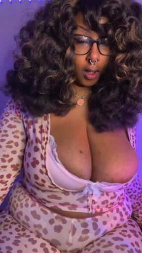 Fat Femdom Dance Break - Vertical Phone Cam