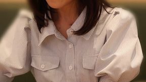 Naughty Wife Asami's Risky Public Squirting Adventure at Koshigaya Station
