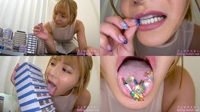 Sara Tsukihi - Giantess Cute girl Sara&#039;s innocent destruction of the city part1 - 1080p