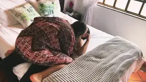 Lesbian boss gets her Latina ass spanked and fingered by amateur girlfriend