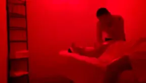 Asian Man Enjoying Intimate Gay Massage Session
