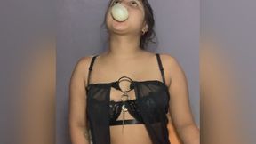 Want to blow bubbles with me? (bubblegum)