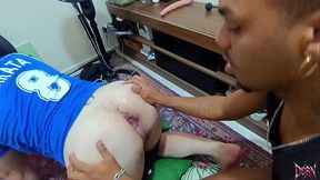 Mlk preto e mlk branco brincando com cuzinhos (COMPLETO NO RED)