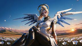 seductive mercy, eyes of serenity (ai video)
