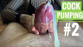 Cock Pumping, Sounding and Milking Session