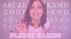 Pledge Hazing