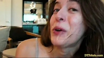 Kenna James & Abbie Maley's Cock Feasting Threesome