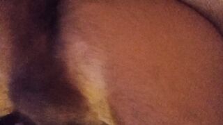 Jacking off my huge stiffy