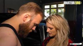 Naughty Housewife Gets Wild With The Handyman in Hardcore Reality Scene