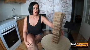 Foxy MILF Stepmom Truth or Dare with Teen