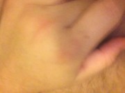 A quick wank before dinner