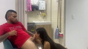 Stepsister Seduced Me with a Sexy Skirt and Wants to Be Fucked