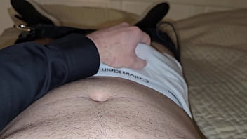 Hot Daddy PhantomGentX Pumps Hard Cock Post-Work Jeans Shirt