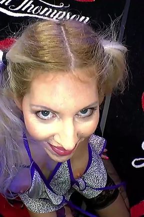 Blonde Ggg Slut Swallows Massive Loads - Intense Bukkake