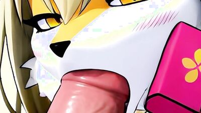 Get ready to be blown away by ASMR 3D anime porn with furry fox and foxy action