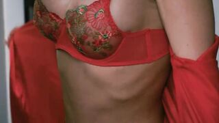 Busty Step-Aunty Catches Me Sniffing Her Panties And Teaches A Lesson